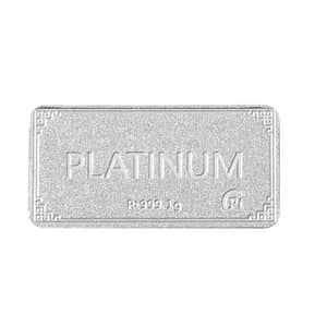 999 Platinum Bar 10x20x0.23mm 1 Grams (Del. in 10-12 Days)