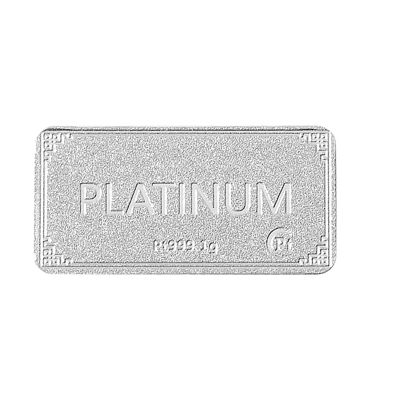 999 Platinum Legacy Bar 10x20x0.23mm 1 Grams