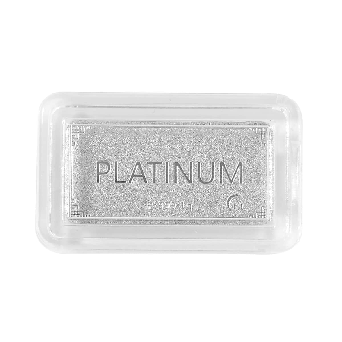 999 Platinum Bar 10x20x0.23mm 1 Grams (Del. in 8-10 Days) image number 2