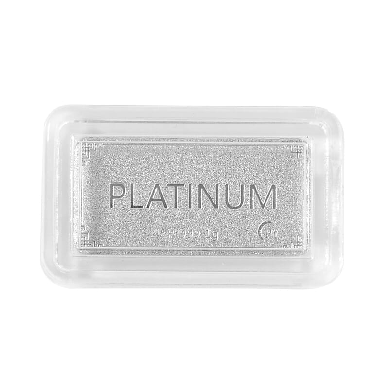 999 Platinum Legacy Bar 10x20x0.23mm 1 Grams