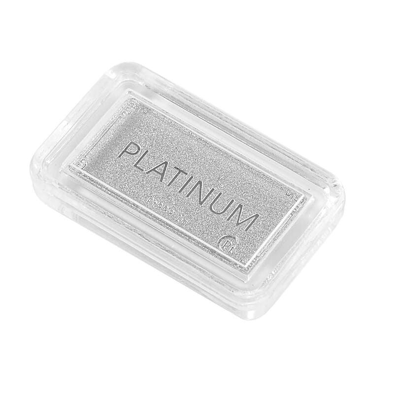999 Platinum Legacy Bar 10x20x0.23mm 1 Grams