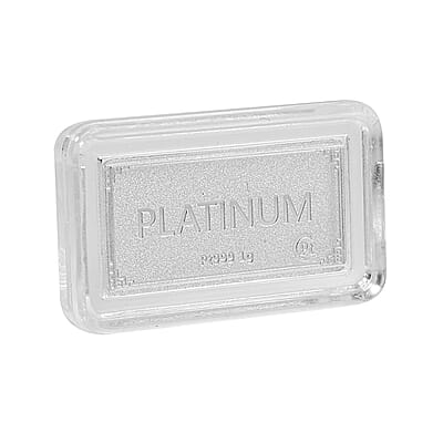 999 Platinum Legacy Bar 10x20x0.23mm 1 Grams