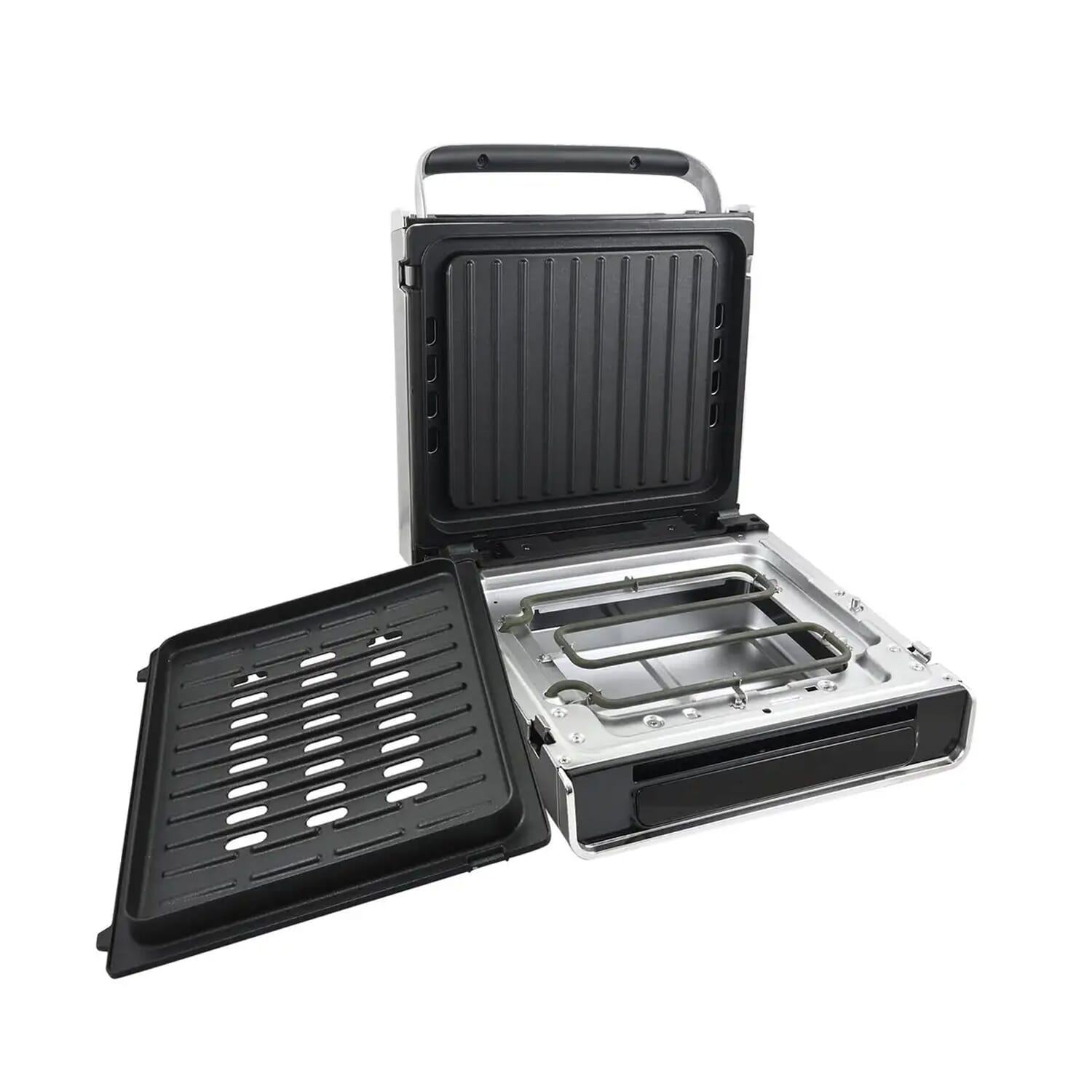 George Foreman Contact Smokeless Ready Grill Fits Up To 4 6 Servings George Foreman Healthy Cooking Grill Camping Campfire Flat Top Grill