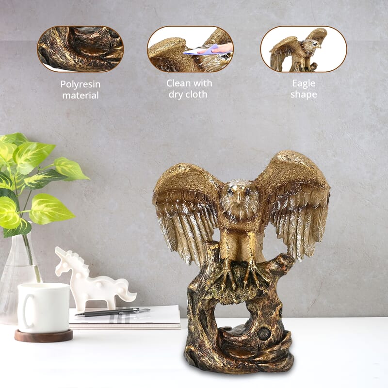 Polyresin Eagle Statue Decoration