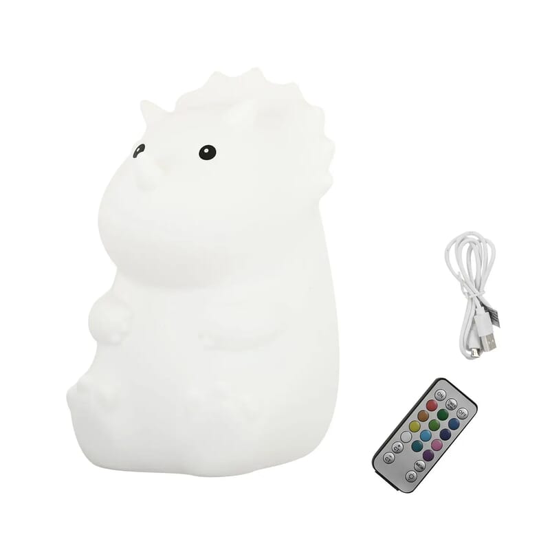 LED Color Changing Tap Light Triceratops