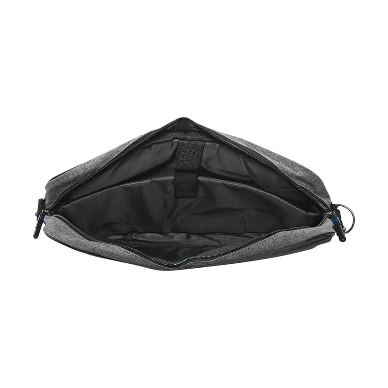 Solaire Gray Laptop Messenger Bag