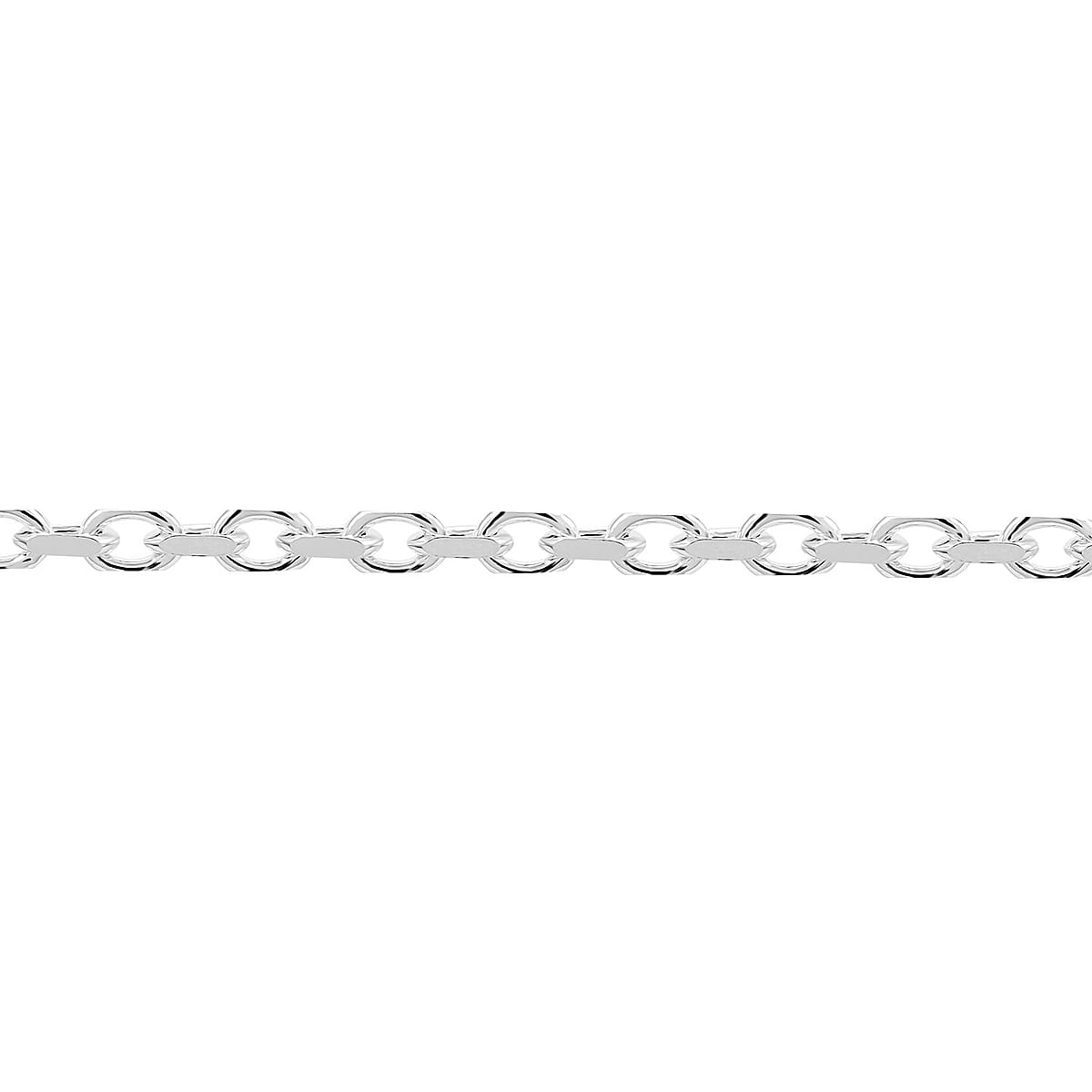 Italian Sterling Silver Bracelet (8.00 In) 10.90 Grams image number 2