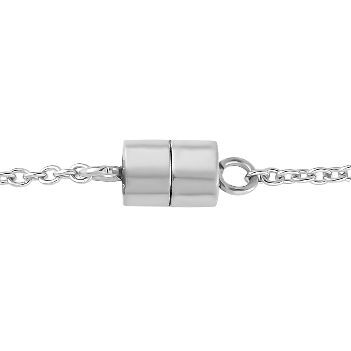 Brazilian Citrine Tennis Necklace 18 Inches in Stainless Steel 10.80 ctw image number 4