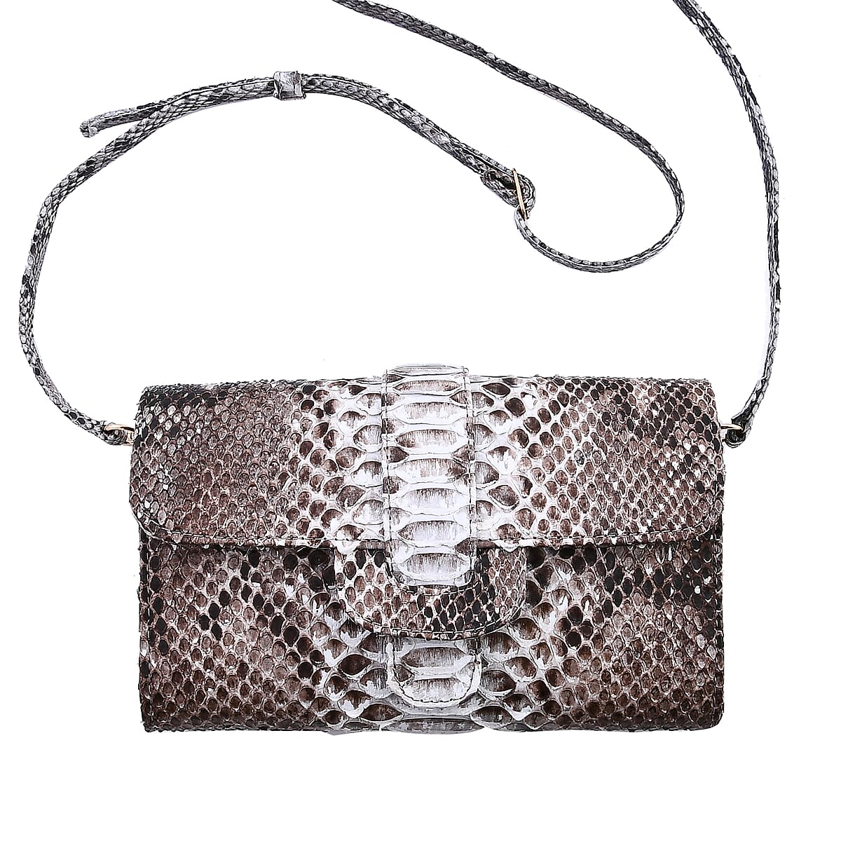 Buy The Grand Pelle Handcrafted Natural Color Genuine Python Leather ...