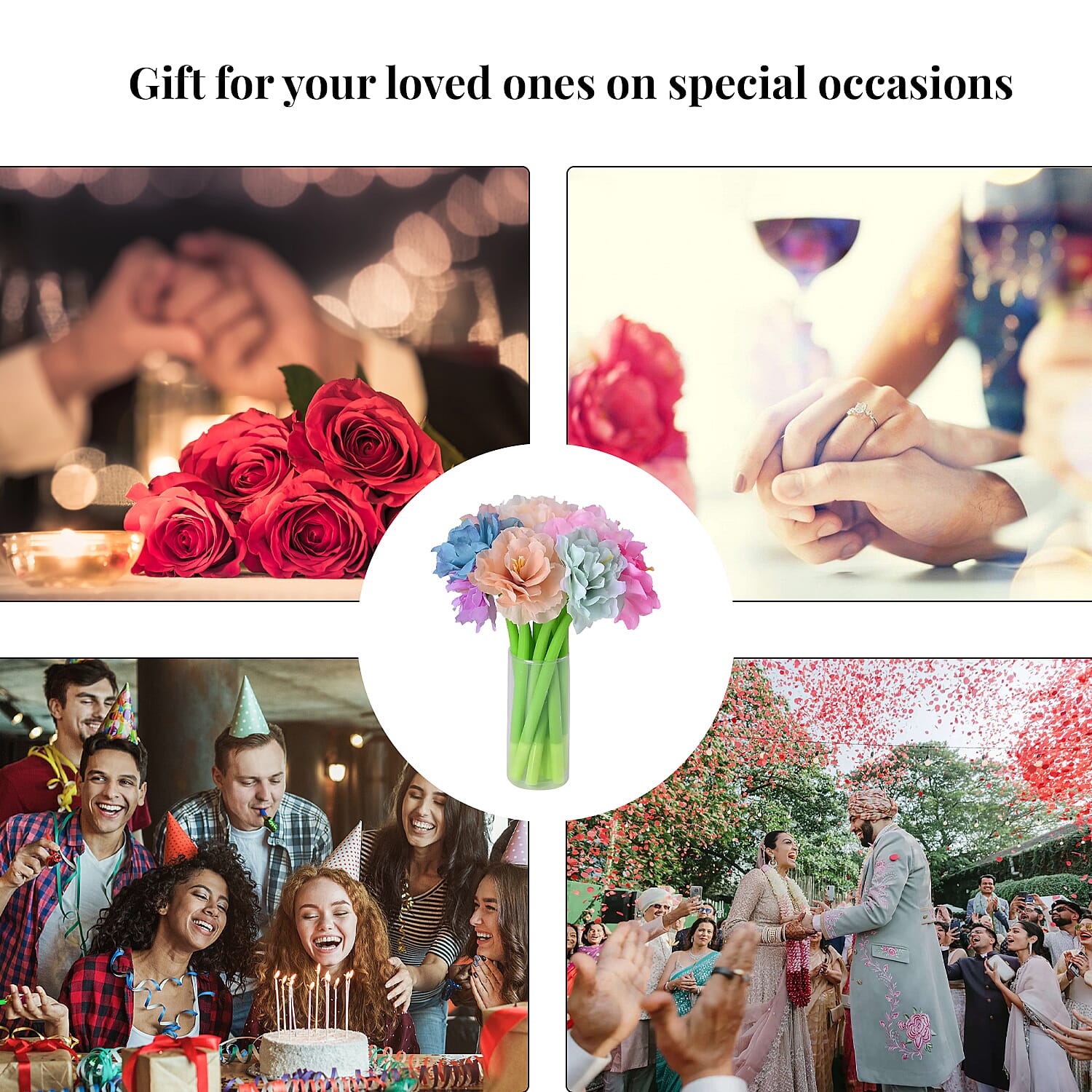 Prime Rose Flower - Product card gallery slide 4 (10144981025051)