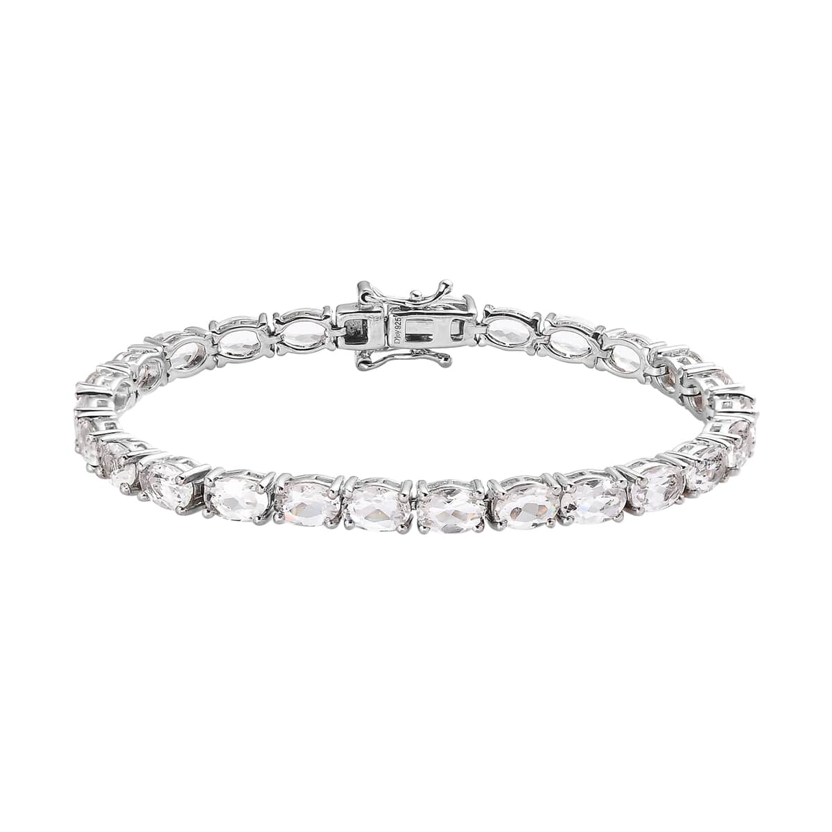 Brazilian Petalite Tennis Bracelet in Platinum Over Sterling Silver (6.50 In) 8.90 ctw image number 0