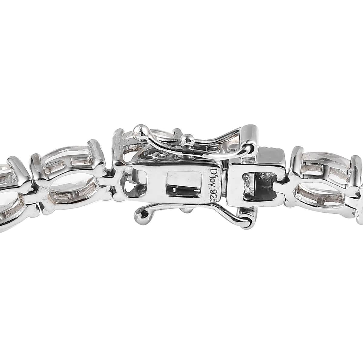 Brazilian Petalite Tennis Bracelet in Platinum Over Sterling Silver (7.25 In) 9.90 ctw image number 3