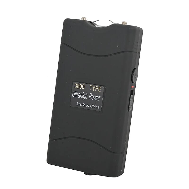 Closeout Kentucky Black Stun Gun with Flashlight