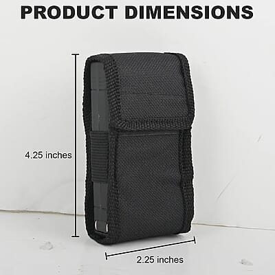 Closeout Kentucky Black Stun Gun with Flashlight