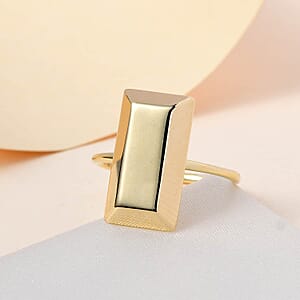10K Yellow Gold Bar Ring 1.55 Grams(Size 10.5)