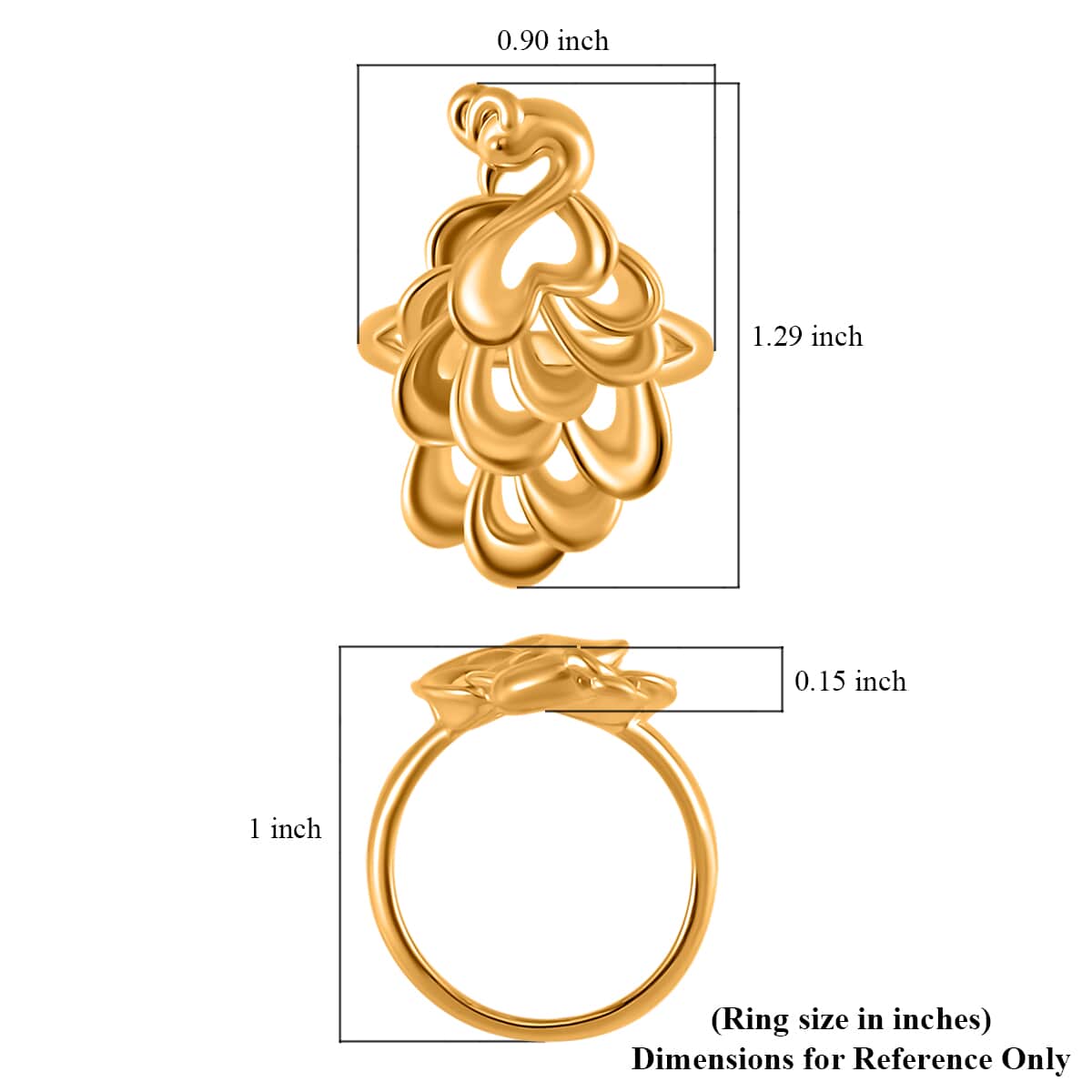 24K Yellow Gold Ring (Size 7.0) (3.10 g) image number 4