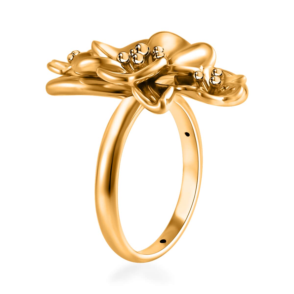 No Brand  24K : Yellow : Gold : Standard  Ring,  Gold Wt. 2.8 g image number 2