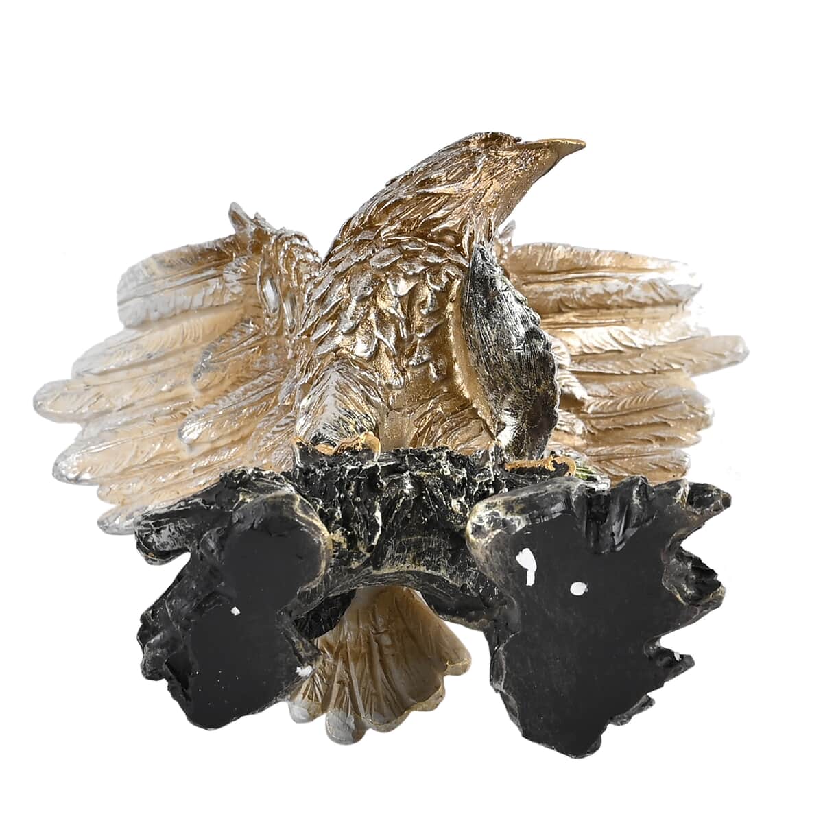 Silver Color Resin Eagle Turtle Statue image number 7