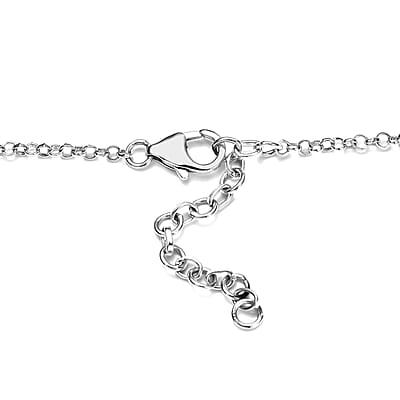 GP Italian Garden Collection Premium Ethiopian Welo Opal and Sleeping Beauty Turquoise Necklace 18 Inches in Sterling Silver 5.20 ctw