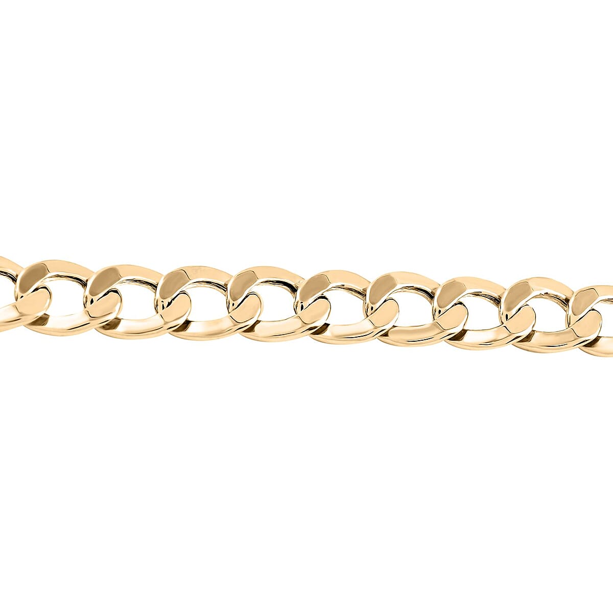 10K Yellow Gold 6.5mm Curb Bracelet (8.00 In) 5.5 Grams image number 2