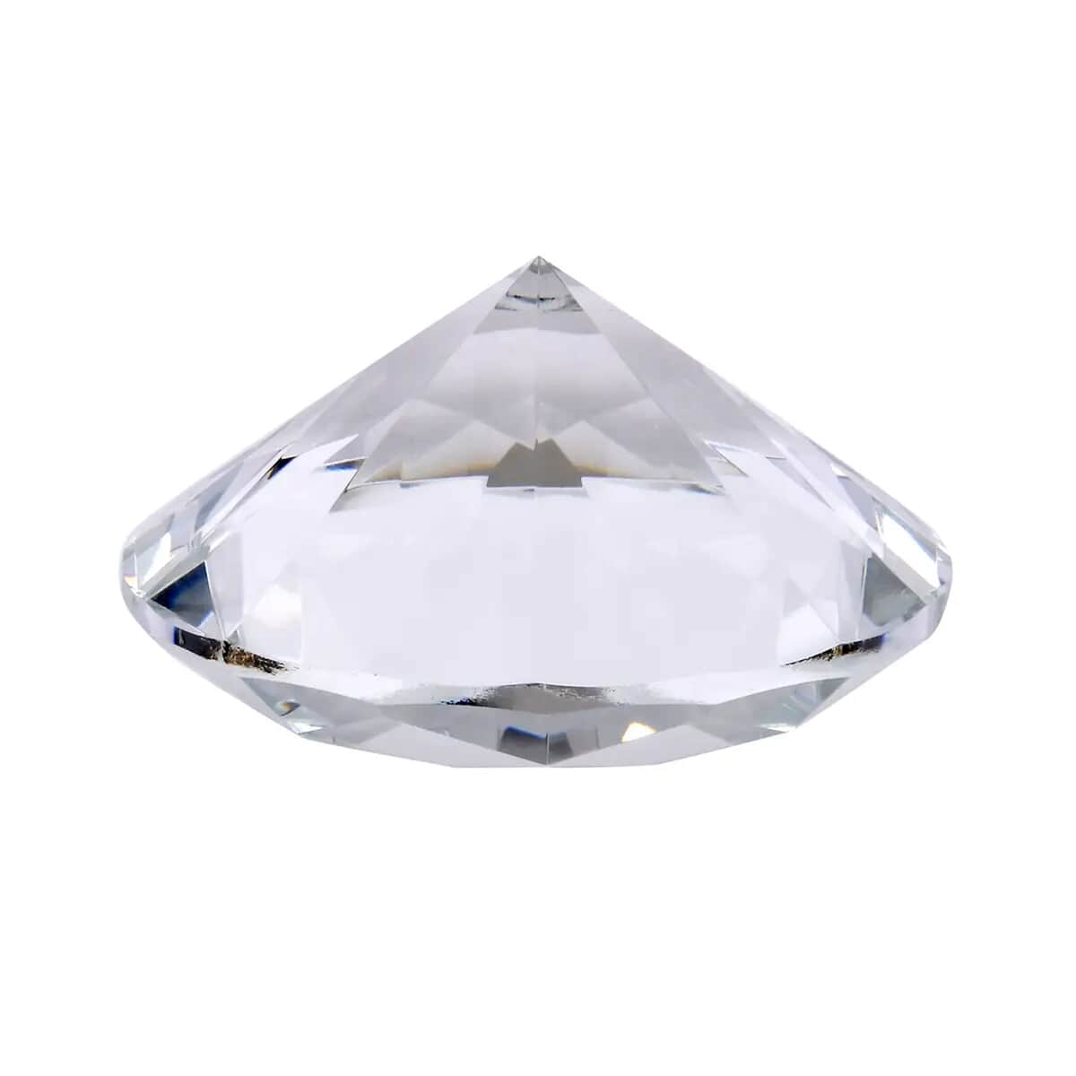 Transparent Decorative Diamond Shaped Crystal with Stand (4.72") image number 6