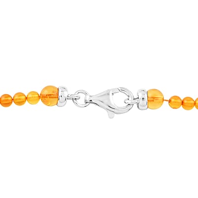Multi Colored Amber Necklace 25 Inches
