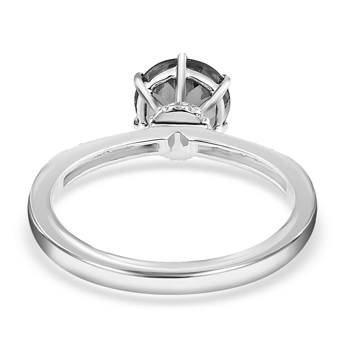 Rhapsody 950 Platinum AAAA Tanzanite and E-F VS2 Diamond Ring (Size 6.0) 4.50 Grams 2.05 ctw image number 4