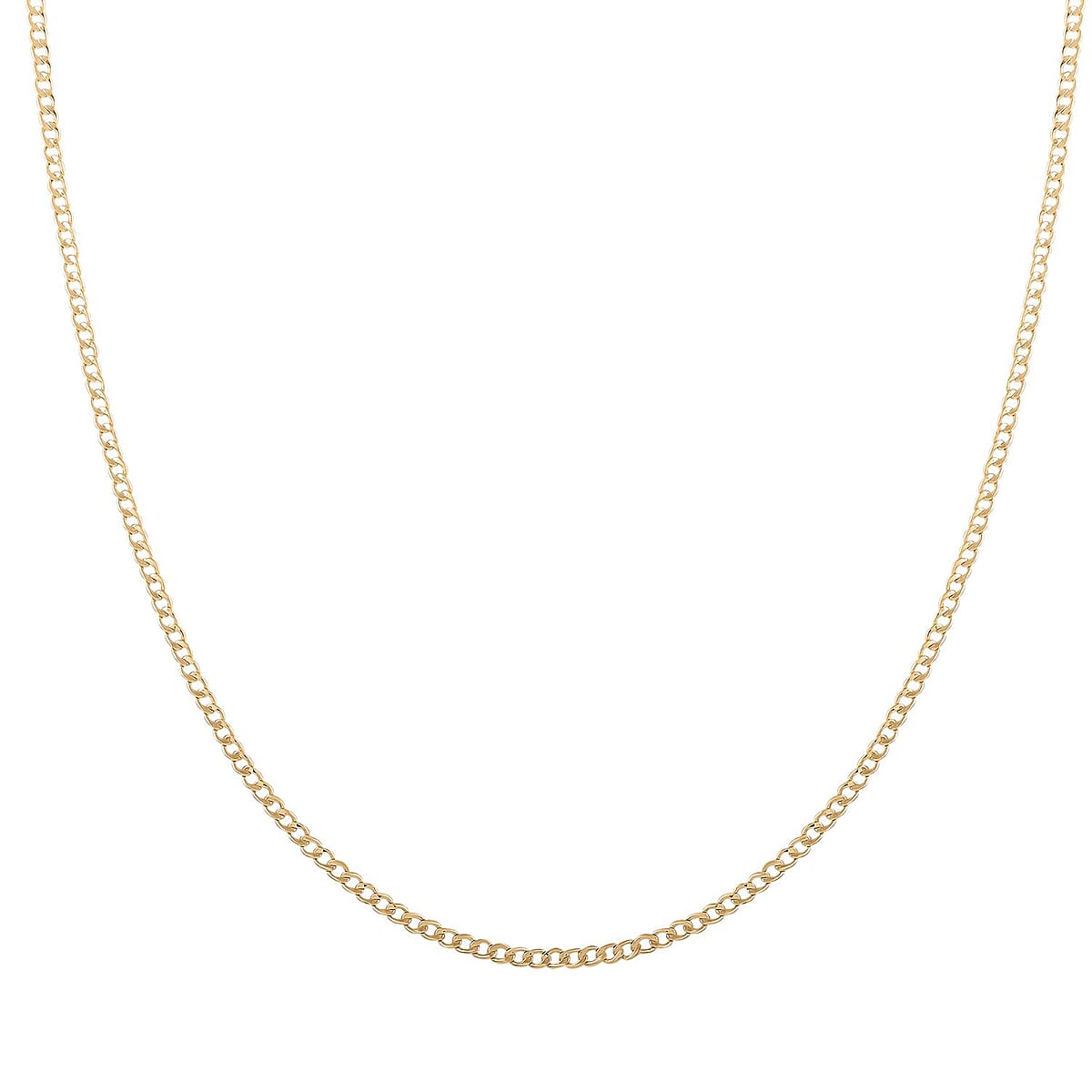 10K Yellow Gold 2mm Cuban Necklace 24 Inches 1.9 Grams image number 0