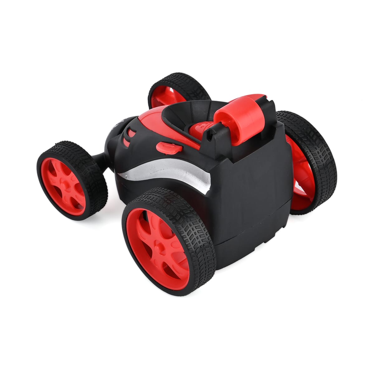 Red 4 Channels RC Stunt Car with Lights and Remote Control, Kids Stunt Car Toy For Birthday Gift (3xAAA Not Included) image number 3