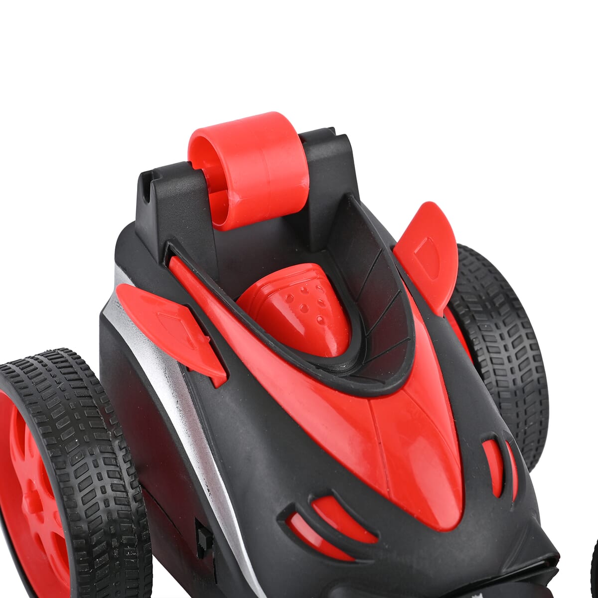 Red 4 Channels RC Stunt Car with Lights and Remote Control, Kids Stunt Car Toy For Birthday Gift (3xAAA Not Included) image number 7