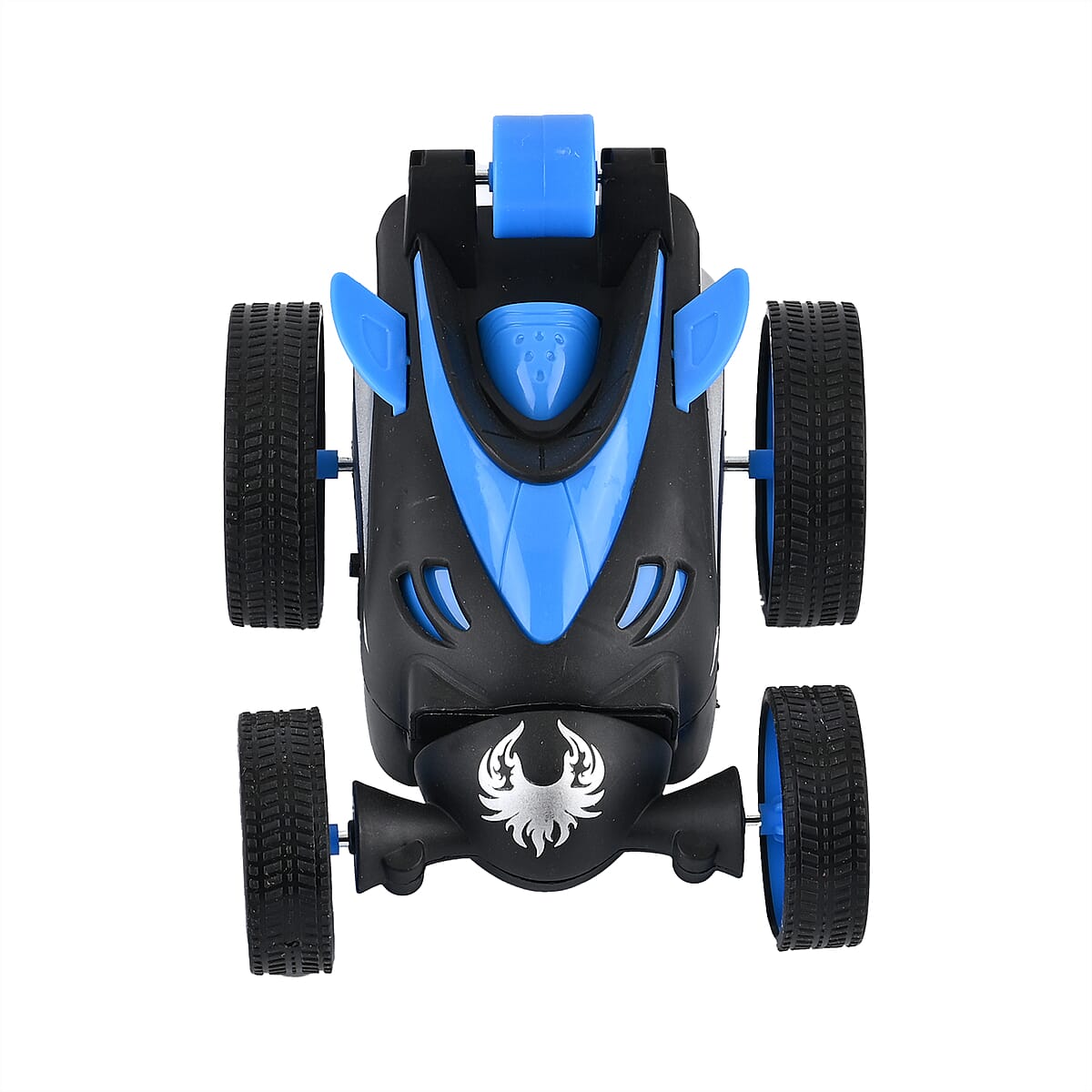 Blue 4 Channels RC Stunt Car with Lights and Remote Control, Kids Stunt Car Toy For Birthday Gift (3xAAA Not Included) image number 1