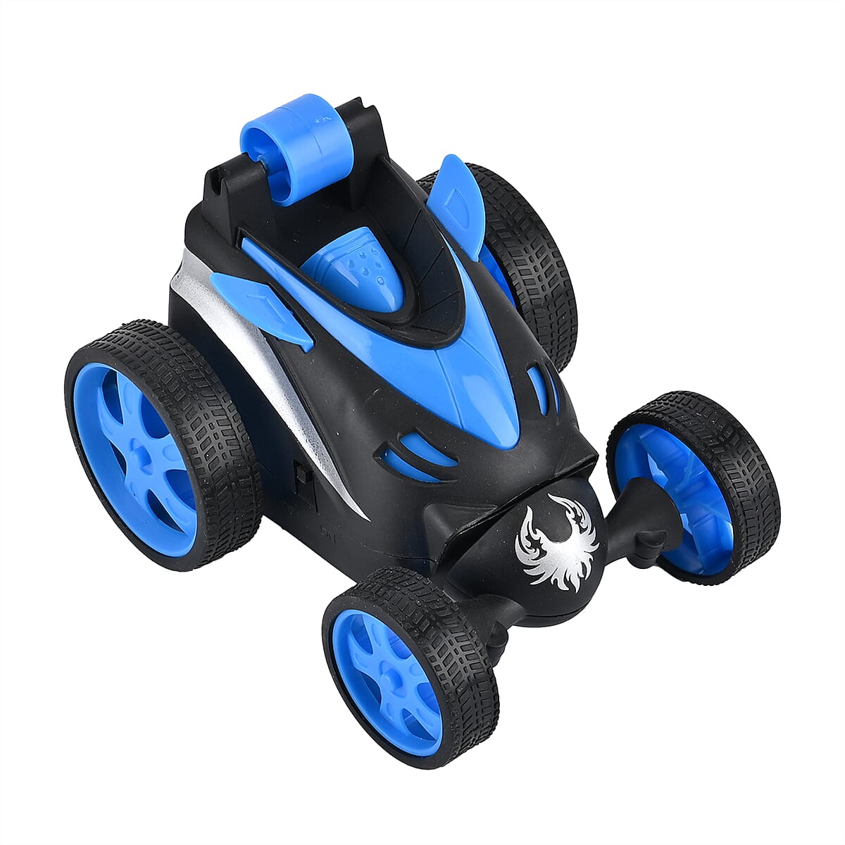 Blue 4 Channels RC Stunt Car with Lights and Remote Control, Kids Stunt Car Toy For Birthday Gift (3xAAA Not Included) image number 2