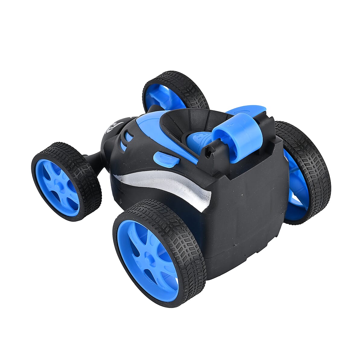 Blue 4 Channels RC Stunt Car with Lights and Remote Control, Kids Stunt Car Toy For Birthday Gift (3xAAA Not Included) image number 3