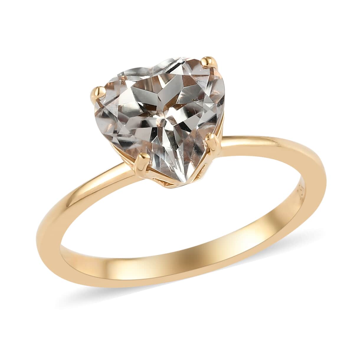 ILIANA 18K Yellow Gold AAA Turkizite Solitaire Ring 3 Grams 2.70 ctw image number 0