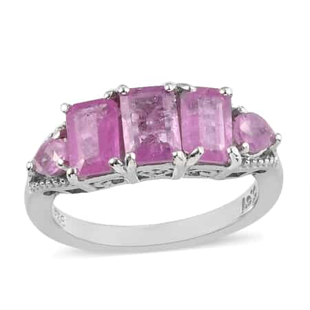 Shop LC Global Inc. Ilakaka Hot Pink Sapphire & Sterling Silver