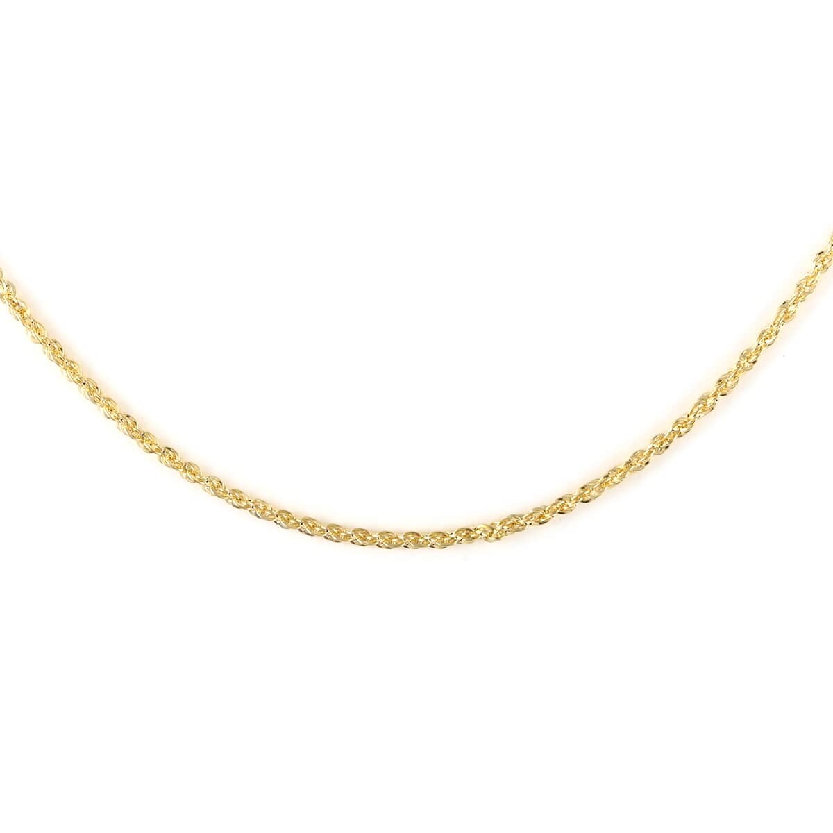 10K Yellow Gold Rope Chain 24 Inches 1.40 Grams image number 0