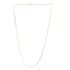 14K Yellow Gold 1.5mm Mariner Necklace 20 Inches 1.10 Grams image number 1