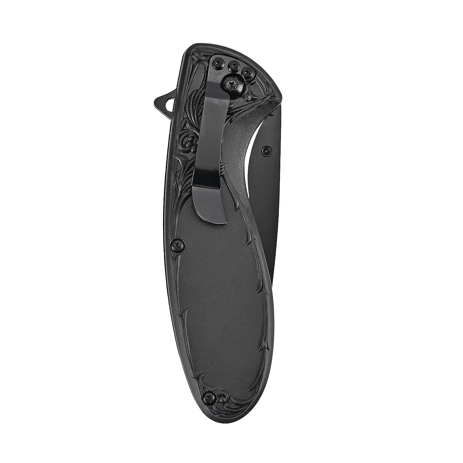 Portable Folding Eagle Printed Pattern Stainless Steel Knife