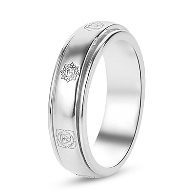 Sterling Silver Ring (Size 11.5) 6.23 g