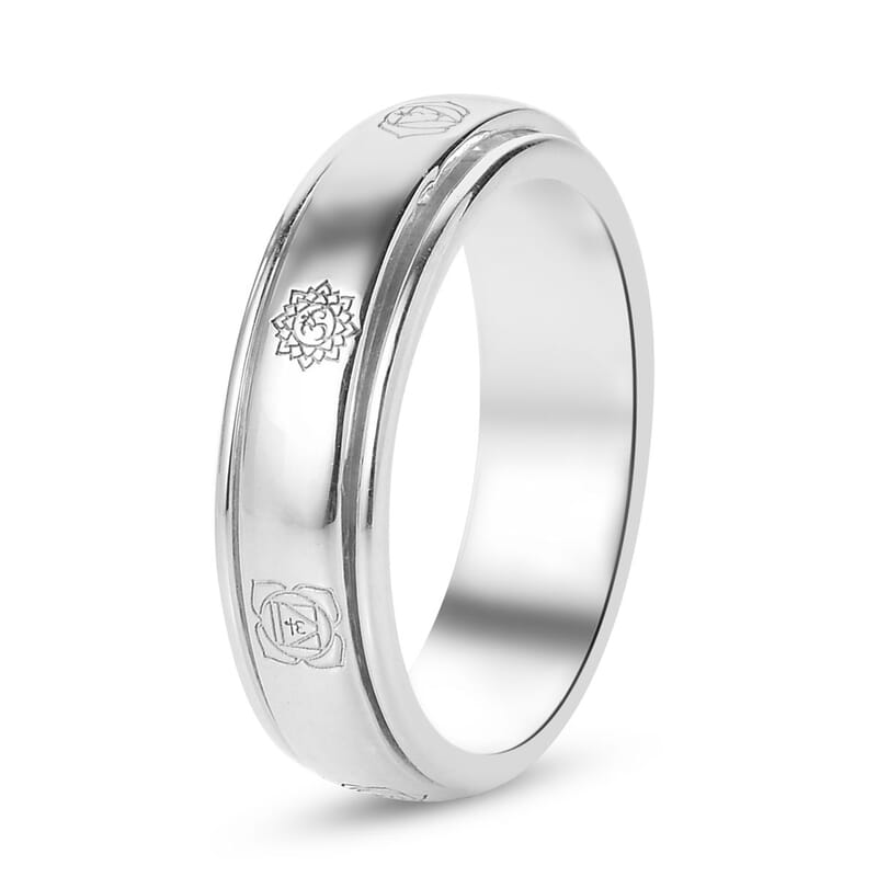 Sterling Silver Ring (Size 11.5) 6.23 g