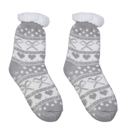5-pack Non-slip Socks - Dark gray/black - Kids