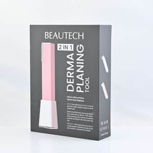 Beautech Pink 2 in 1 Reusable Dermaplaning Tool