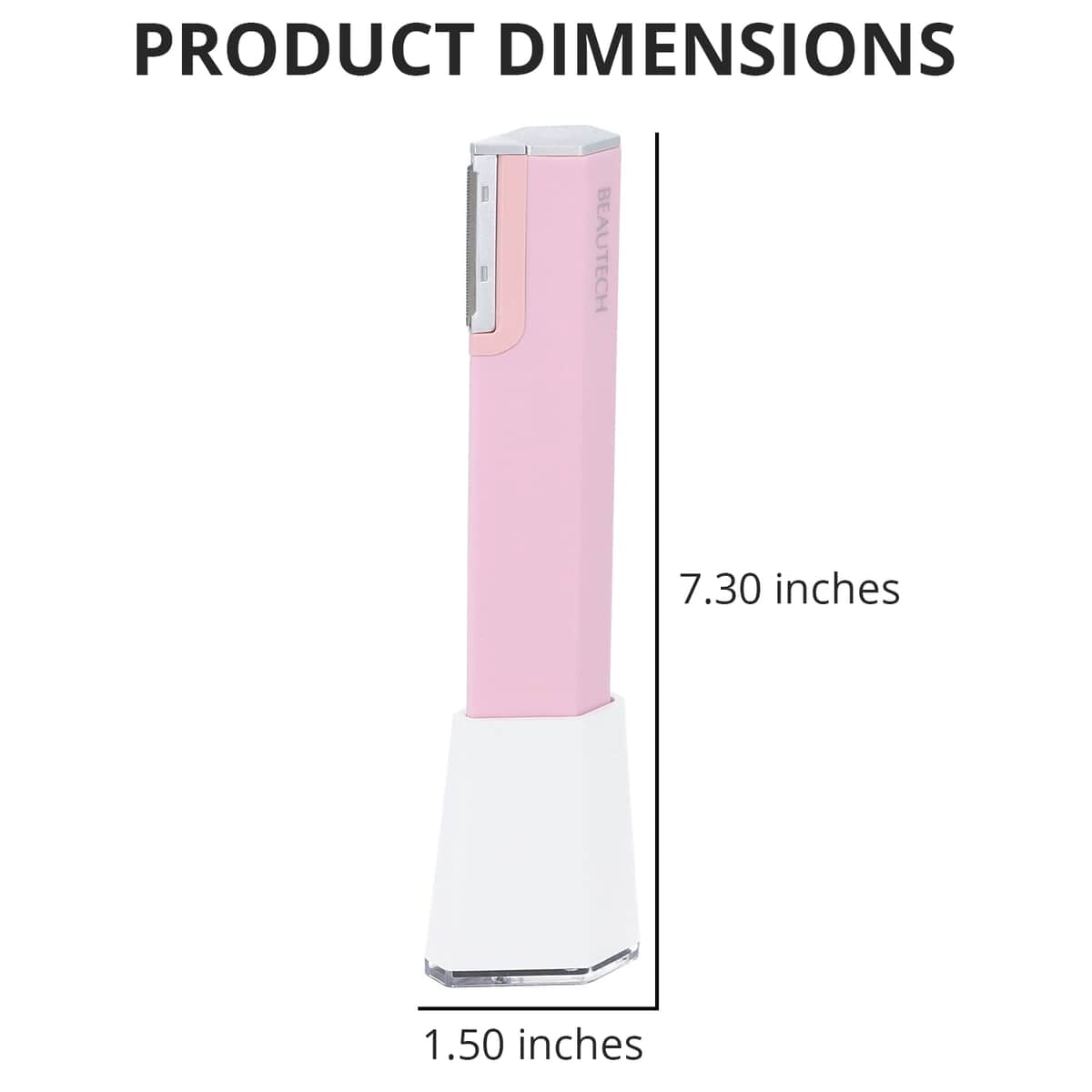 Beautech Pink 2 in 1 Reusable Dermaplaning Tool image number 3