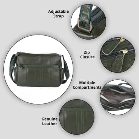 Shoulder strap purse w/zipper closure black medium size bag