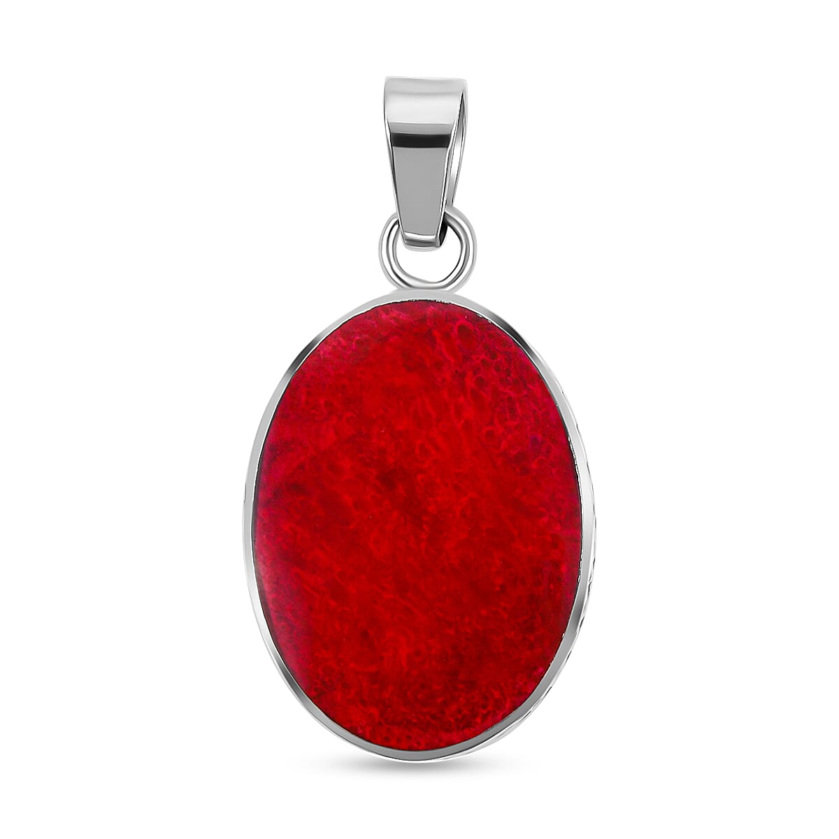 Sponge Coral Pendant in Sterling Silver image number 0