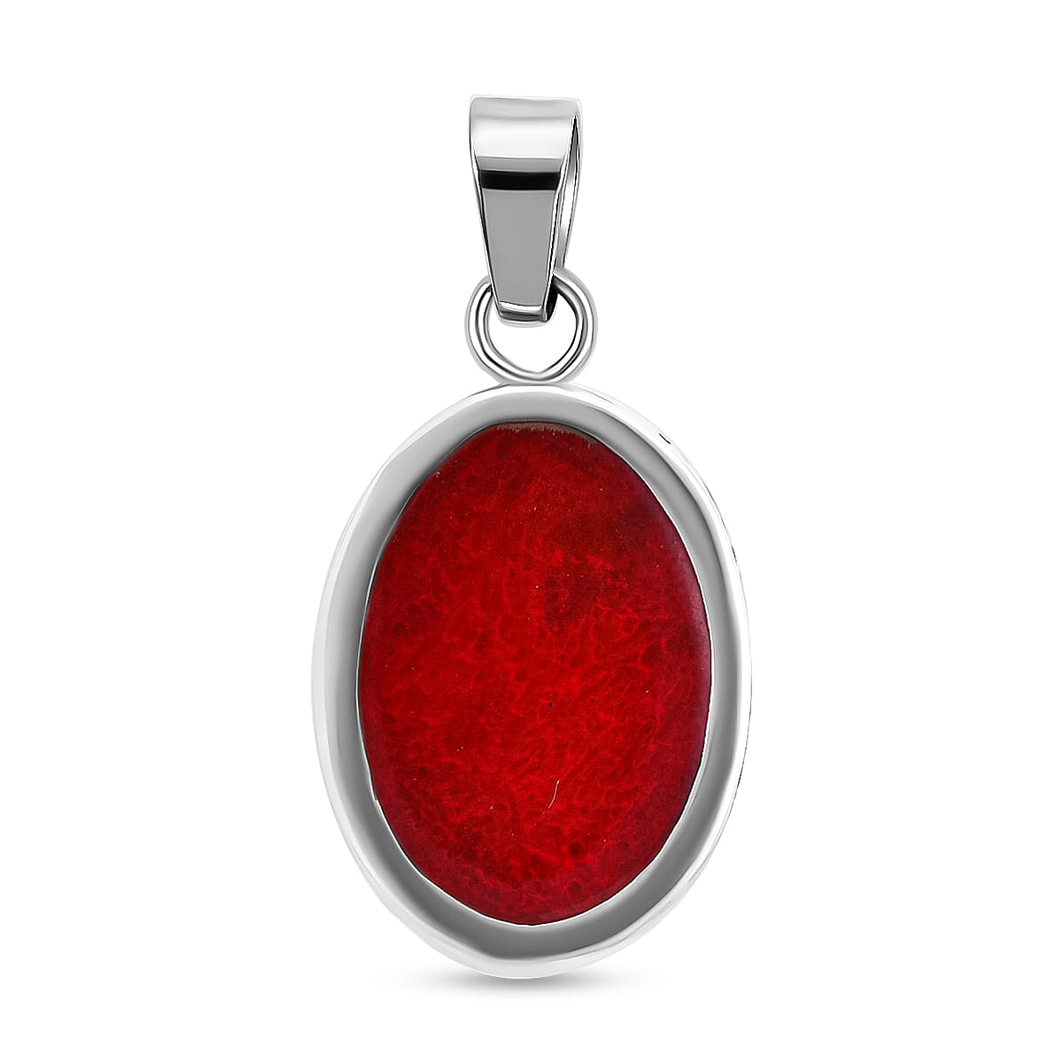 Sponge Coral Pendant in Sterling Silver