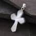 Mother of Pearl Cross Pendant in Sterling Silver image number 1