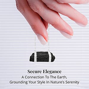 Tourmaline 73.50 ctw Necklace in Silvertone 32-34 Inches