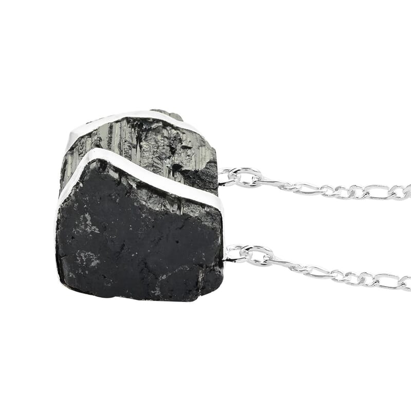 Tourmaline Necklace 32-34 Inches in Silvertone 82.85 ctw