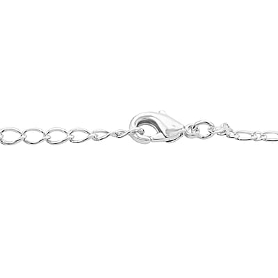 Tourmaline Necklace 32-34 Inches in Silvertone 82.85 ctw